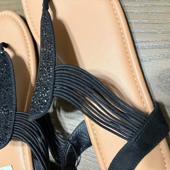 Torrid  Black Sandals sz 12WW NWT - Picture 4 of 4